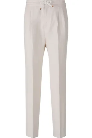 Brunello Cucinelli Broek met trekkoordtaille