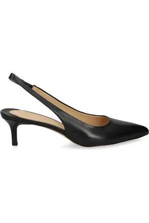 Ralph Lauren 50mm Leren slingback pumps