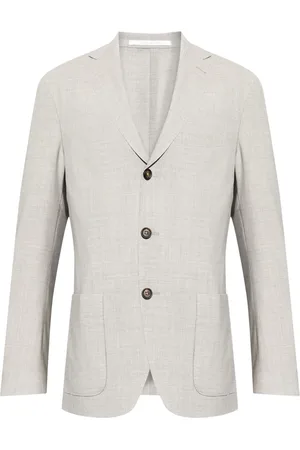 ELEVENTY Blazer met enkele rij knopen