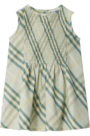 Burberry Geruite katoenen jurk