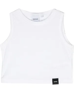 Aspesi Cropped katoenen tanktop