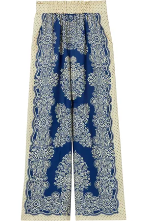 Claudie Pierlot Palazzo broek met gemixte print