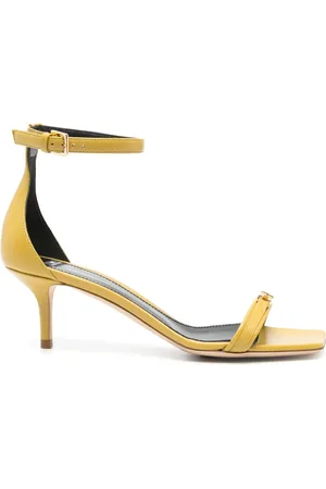 Elisabetta Franchi 65 mm sandalen met logoplakkaat