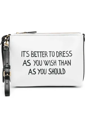 Moschino Clutch met logoprint