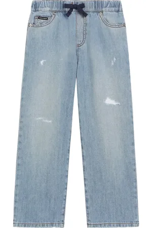 Dolce & Gabbana Gerafelde jeans