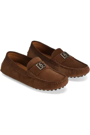 Dolce & Gabbana Loafers met logoplakkaat