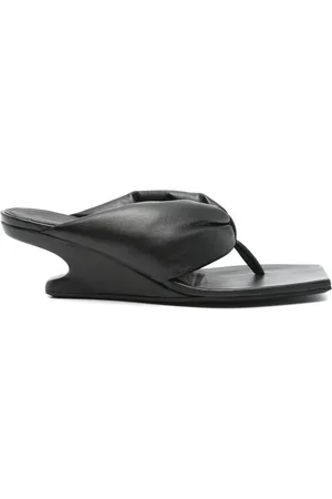 Rick Owens 45 mm Thong Cantilever muiltjes