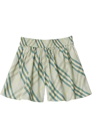 Burberry Katoenen geruite shorts