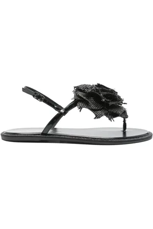 LE SILLA Sandalen met bloemenapplicatie