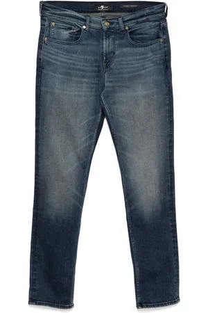 7 for all Mankind Luxe Performance jeans met smalle pijpen