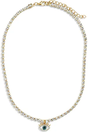 Hzmer Jewelry Halsketting verfraaid met stras