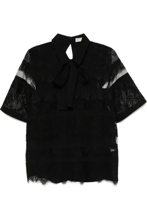 Elie saab Blouse met kant