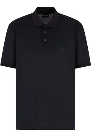 Giorgio Armani Poloshirt met geborduurd logo