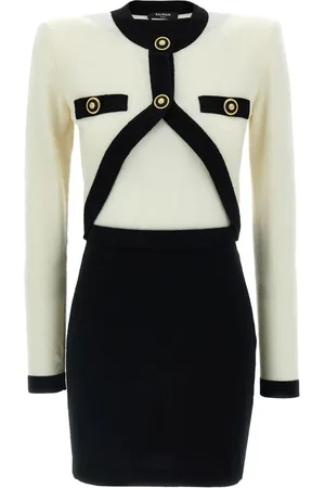 Balmain Filo Leone Catena jurk
