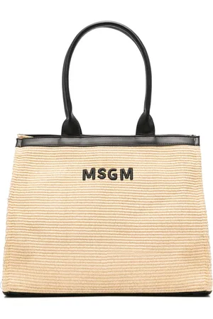 Msgm Shopper met geborduurd logo
