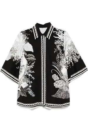 Elie saab Katoenen blouse met print