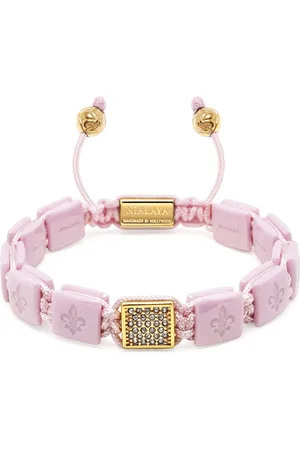 Nialaya Ceramic Flatbead armband