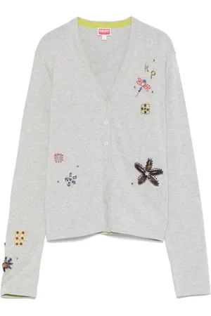 Kenzo Katoenen vest met geborduurd logo
