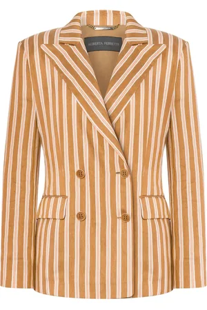 Alberta Ferretti Gestreepte blazer