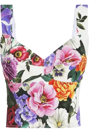 Dolce & Gabbana Top met bloemenprint