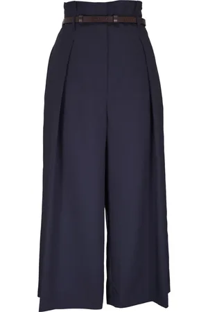 ODEEH Broek van scheerwol
