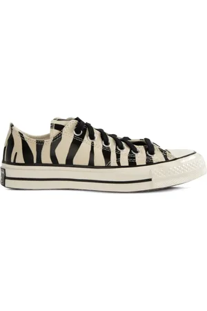 Converse Sneakers met zebraprint