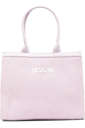 Msgm Shopper met geborduurd logo