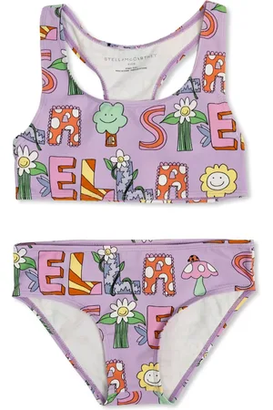 Stella McCartney Bikini met logoprint