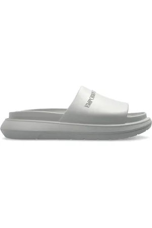Emporio Armani Slippers met logo