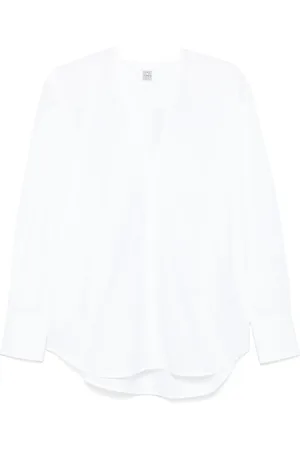 Totême Blouse met V