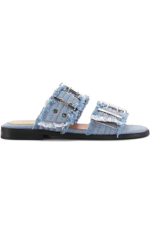 Ganni Feminine denim sandalen