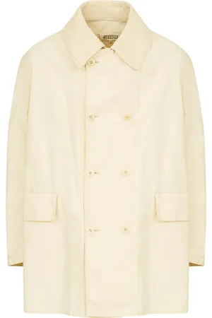 Maison Margiela Katoenen jack met dubbele rij knopen