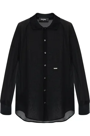Dsquared2 Blouse met logoplakkaat