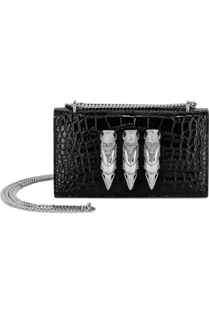 Philipp Plein Croco kleine tas met print