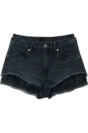 Alexander Wang Voorgevormde denim shorts