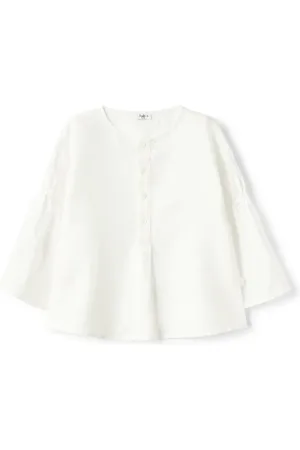 Il gufo Shirt met klokmouwen