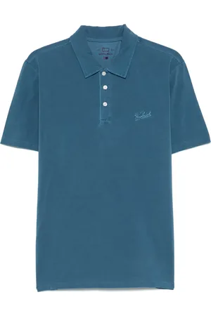 Woolrich Poloshirt met geborduurd logo