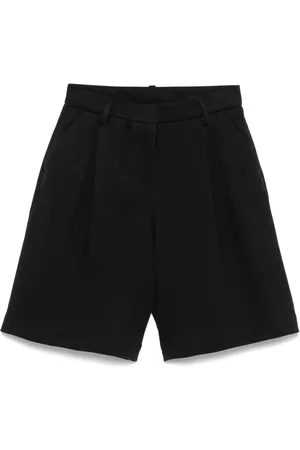 Simonetta Geplooide shorts