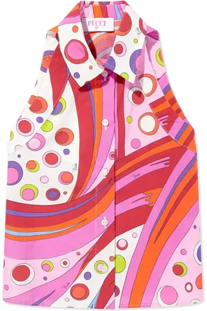 PUCCI Junior Fontane top met print