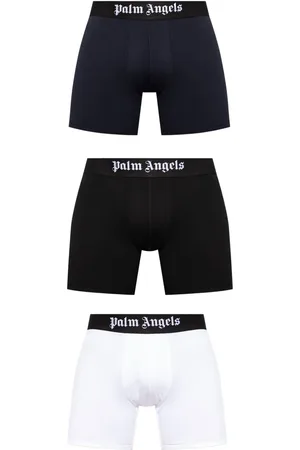 Palm Angels Drie boxershorts met logoband