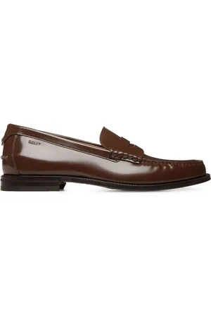 Bally Leren loafers