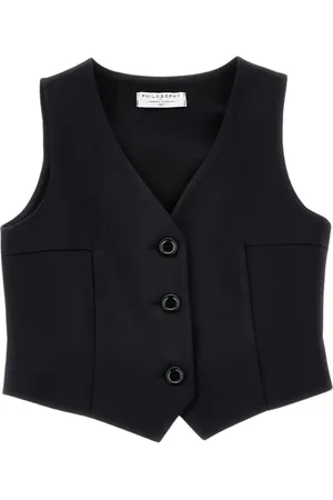 PHILOSOPHY DI LORENZO SERAFINI Gilet van katoenen blend
