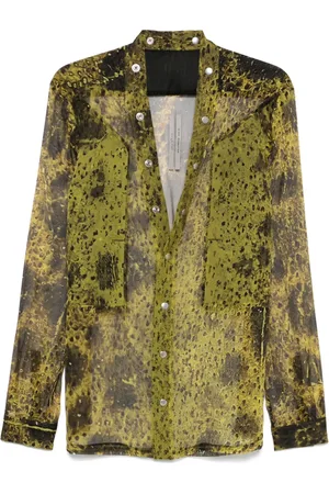 Rick Owens Larry Fogpocket overhemd