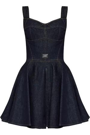 Dolce & Gabbana Katoenen denim jurk