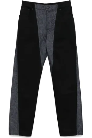MUGLER Tweekleurige straight jeans