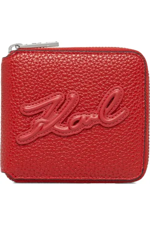 Karl Lagerfeld Leren portemonnee