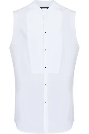 Dsquared2 Katoenen mouwloze overhemd