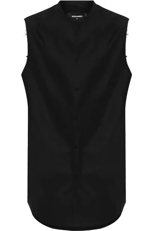 Dsquared2 Katoenen mouwloze overhemd