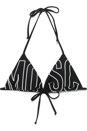 Moschino Bikinitop met logoprint