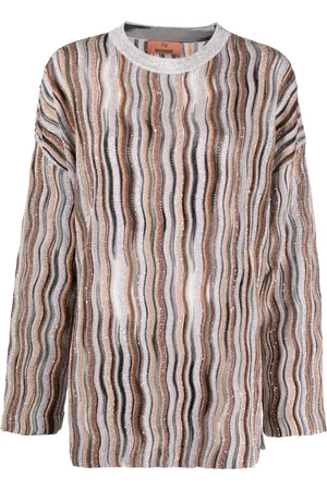Missoni Trui met verlaagde schouders